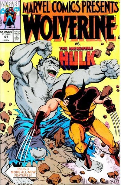 Marvel COMIC BOOK Marvel Comics Presents #61