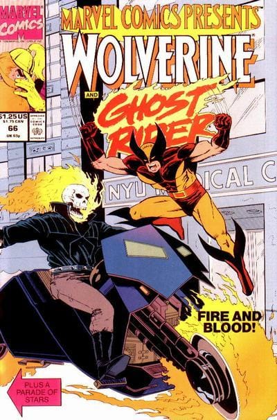 Marvel COMIC BOOK Marvel Comics Presents #66