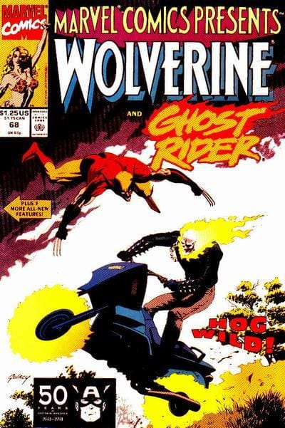 Marvel COMIC BOOK Marvel Comics Presents #68