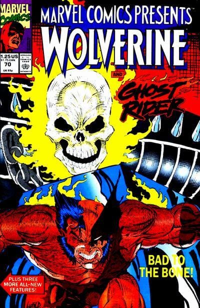 Marvel COMIC BOOK Marvel Comics Presents #70