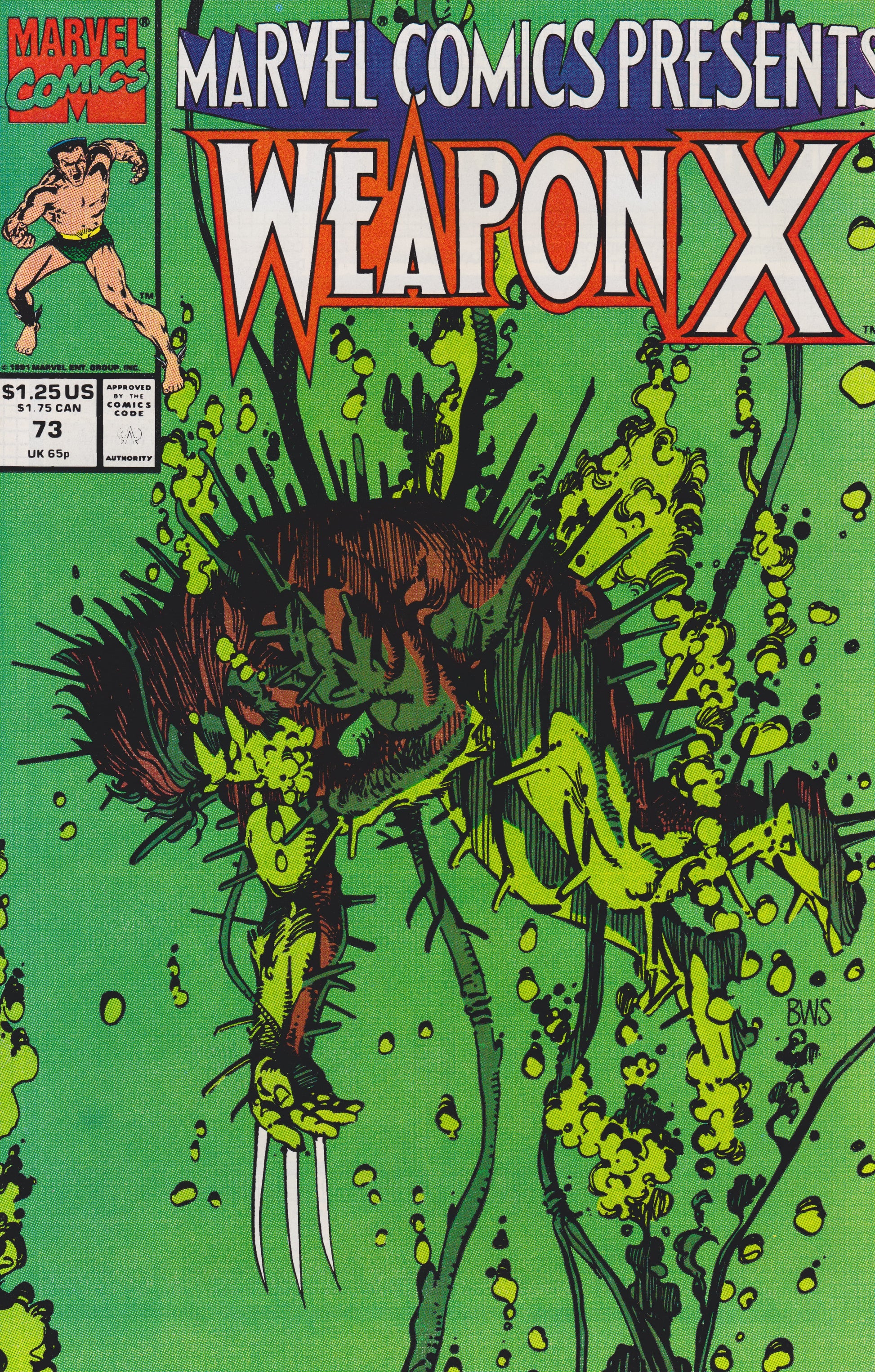Marvel COMIC BOOK Marvel Comics Presents #73