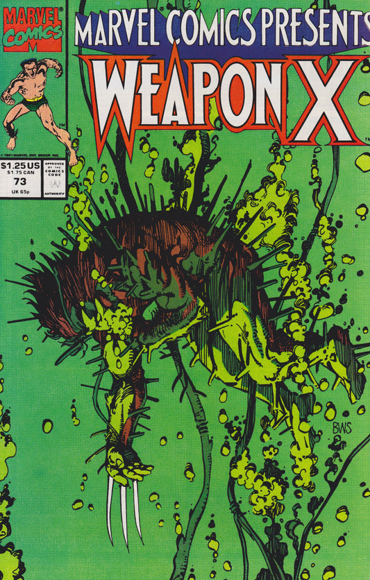 Marvel COMIC BOOK Marvel Comics Presents #73