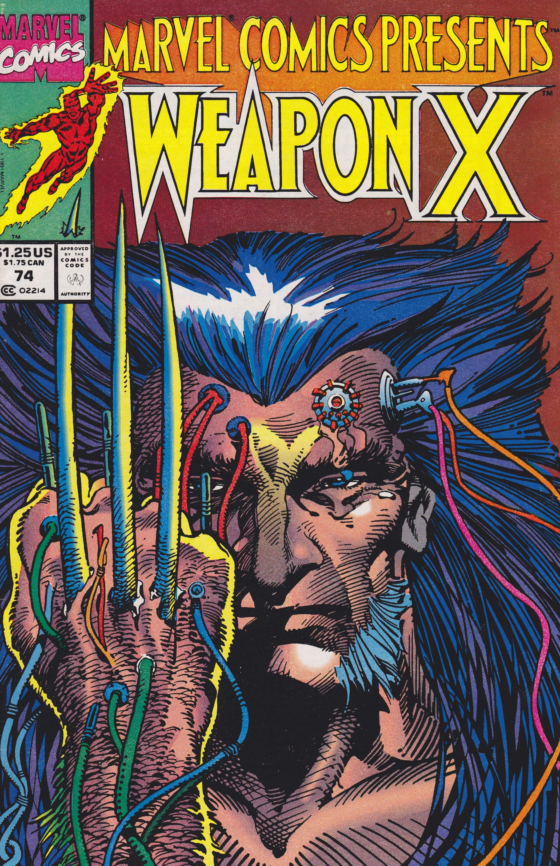 Marvel COMIC BOOK Marvel Comics Presents #74