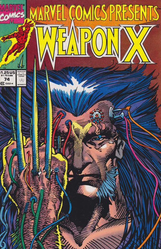 Marvel COMIC BOOK Marvel Comics Presents #74