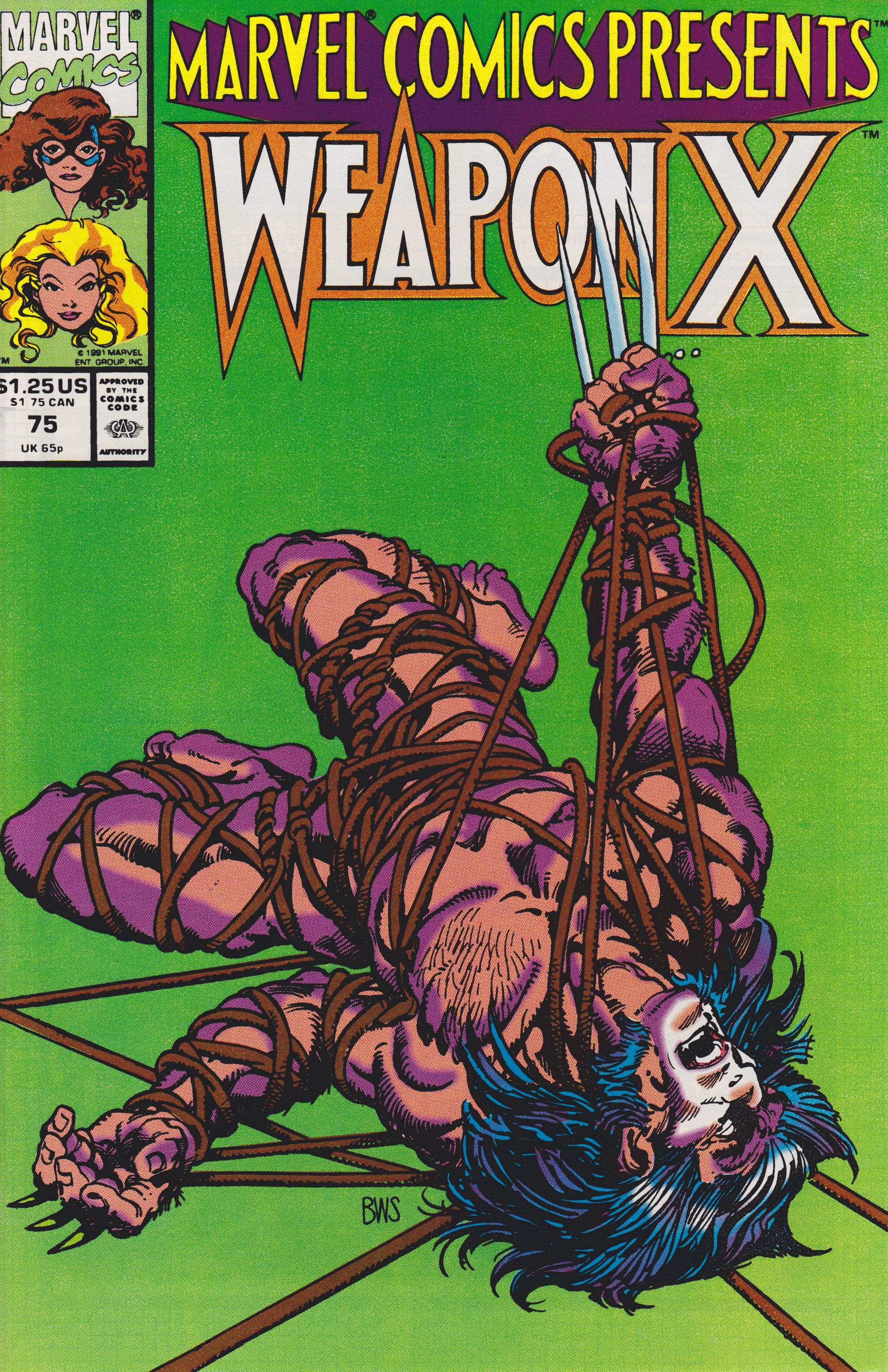 Marvel COMIC BOOK Marvel Comics Presents #75