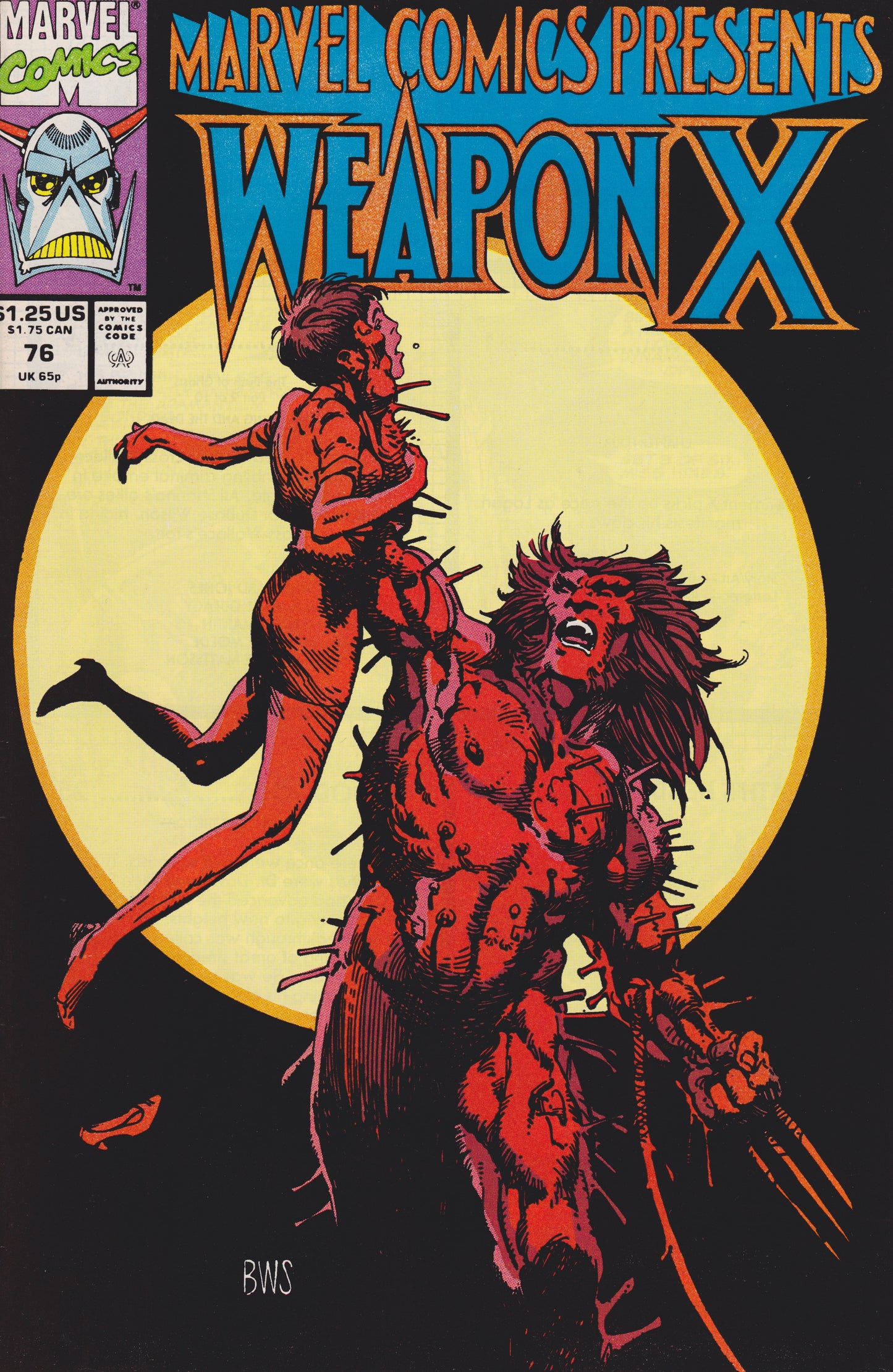 Marvel COMIC BOOK Marvel Comics Presents #76