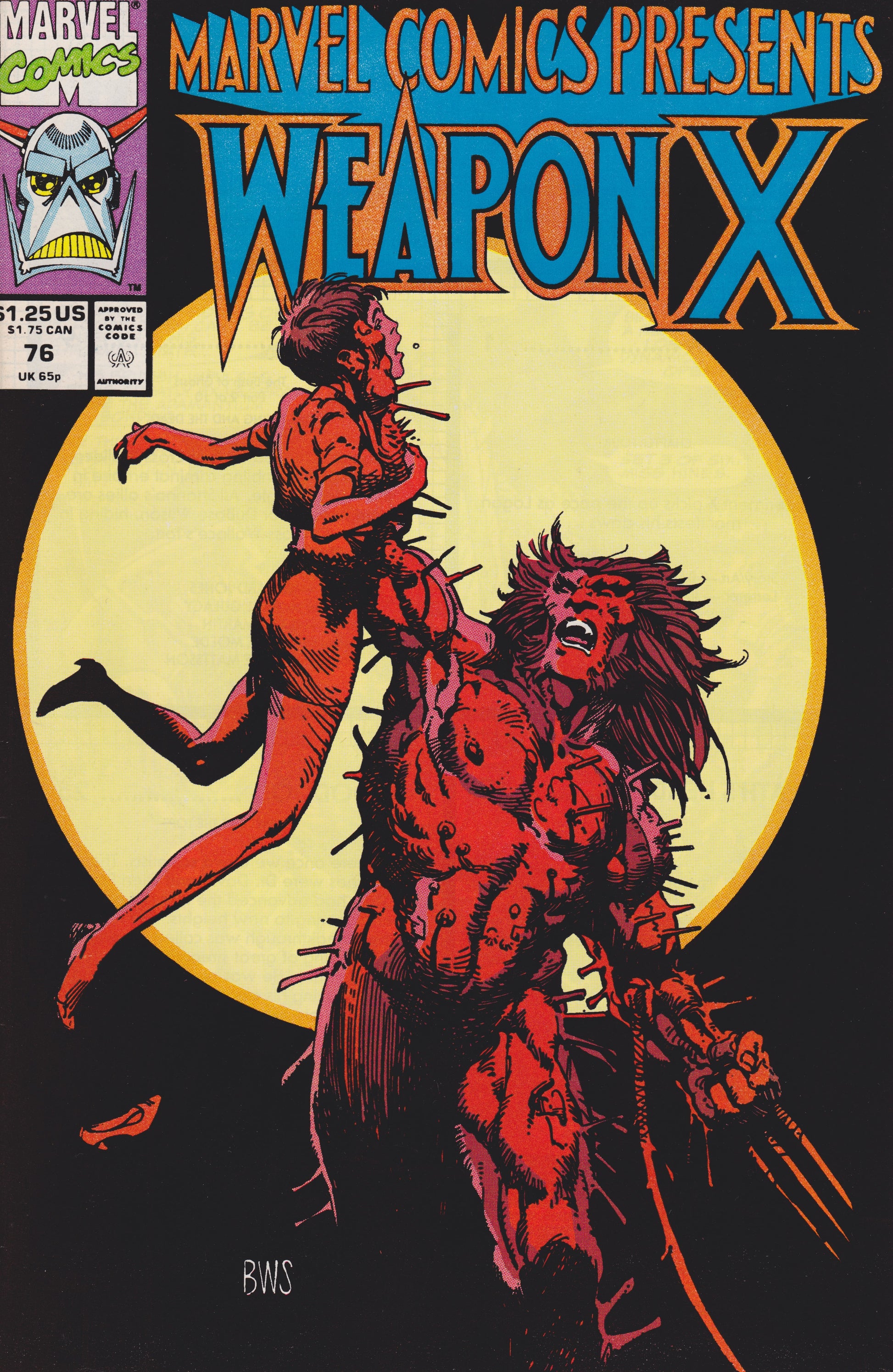 Marvel COMIC BOOK Marvel Comics Presents #76