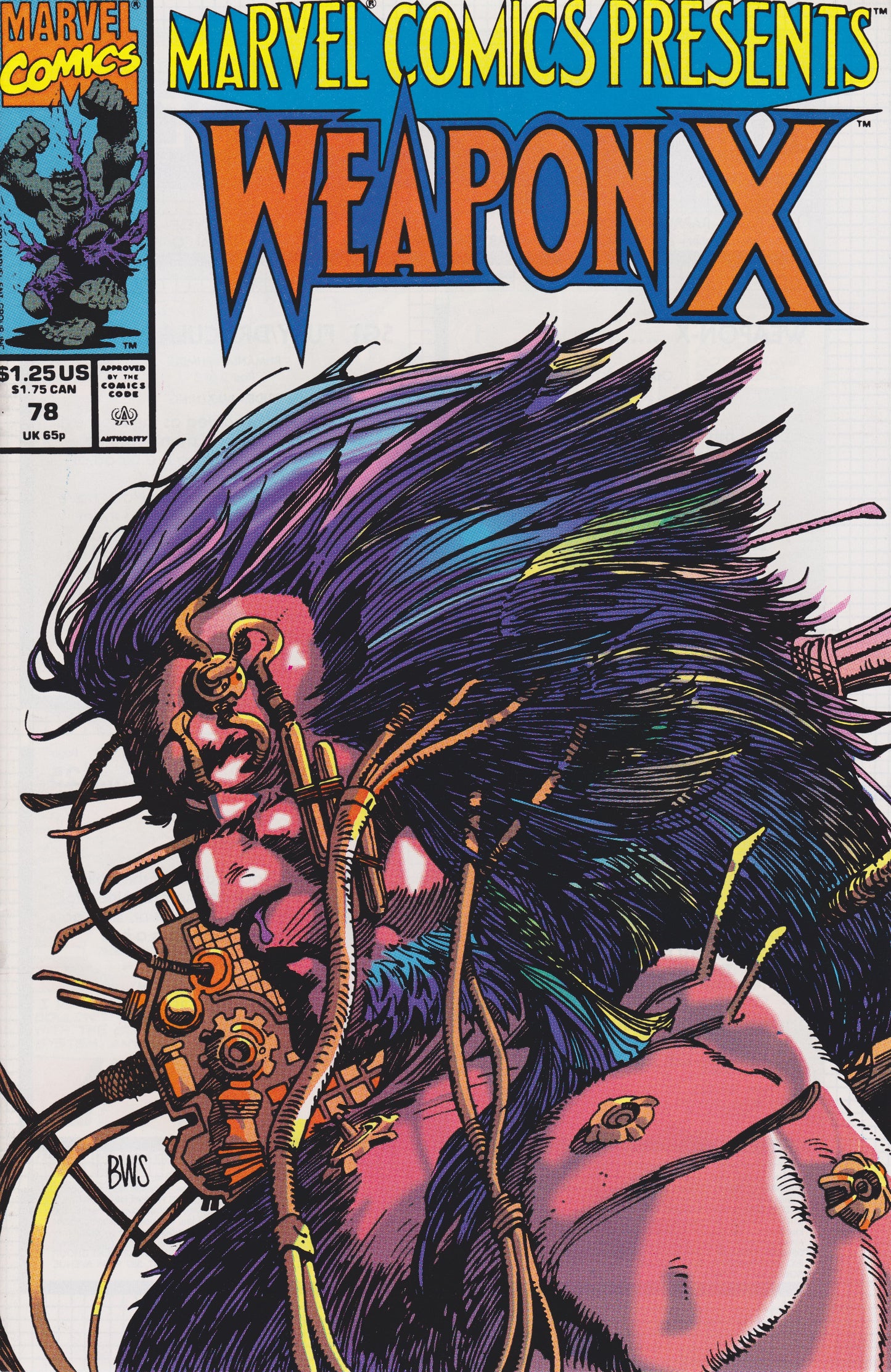 Marvel COMIC BOOK Marvel Comics Presents #78 (FN)