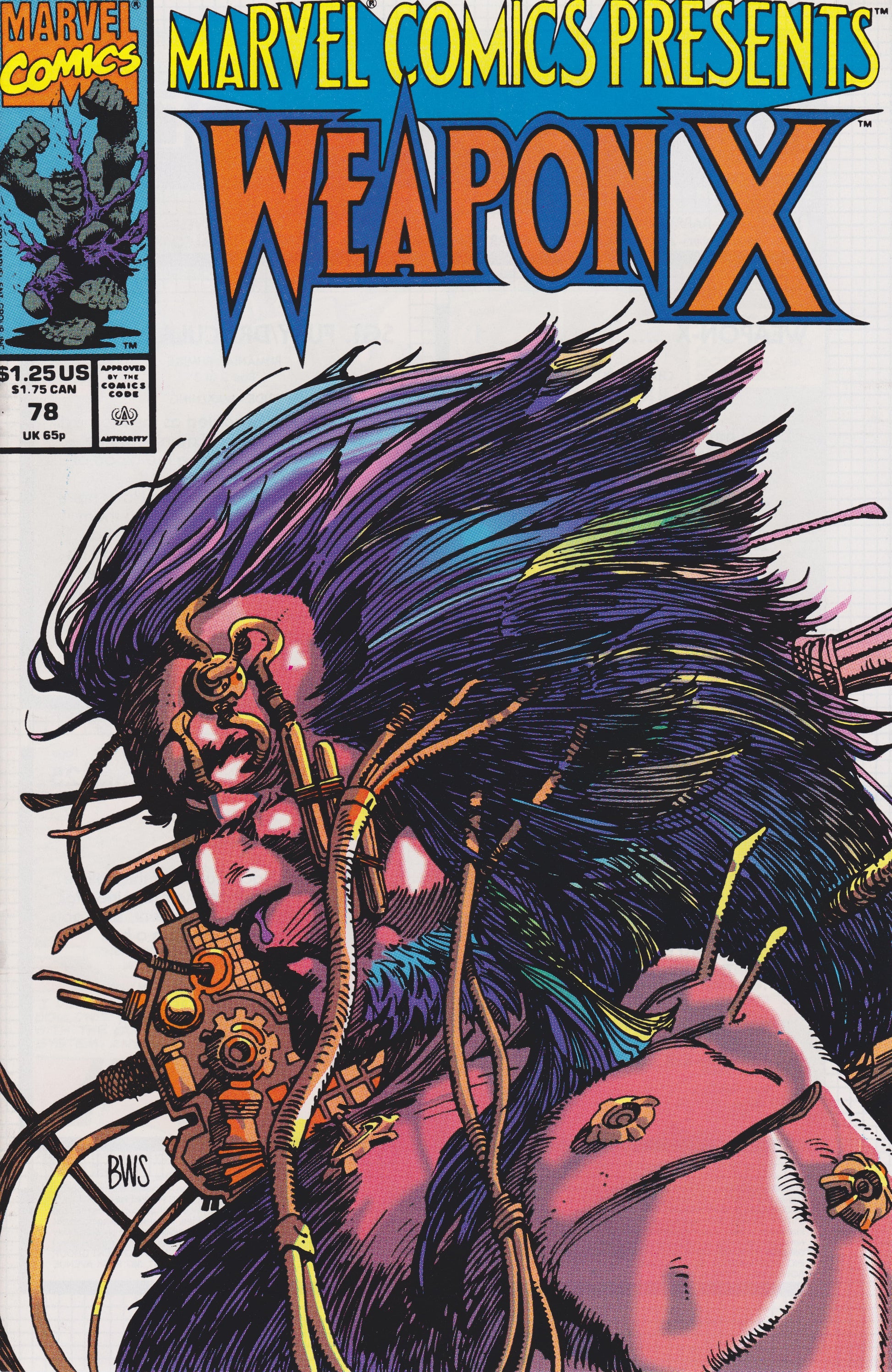 Marvel COMIC BOOK Marvel Comics Presents #78 (FN)