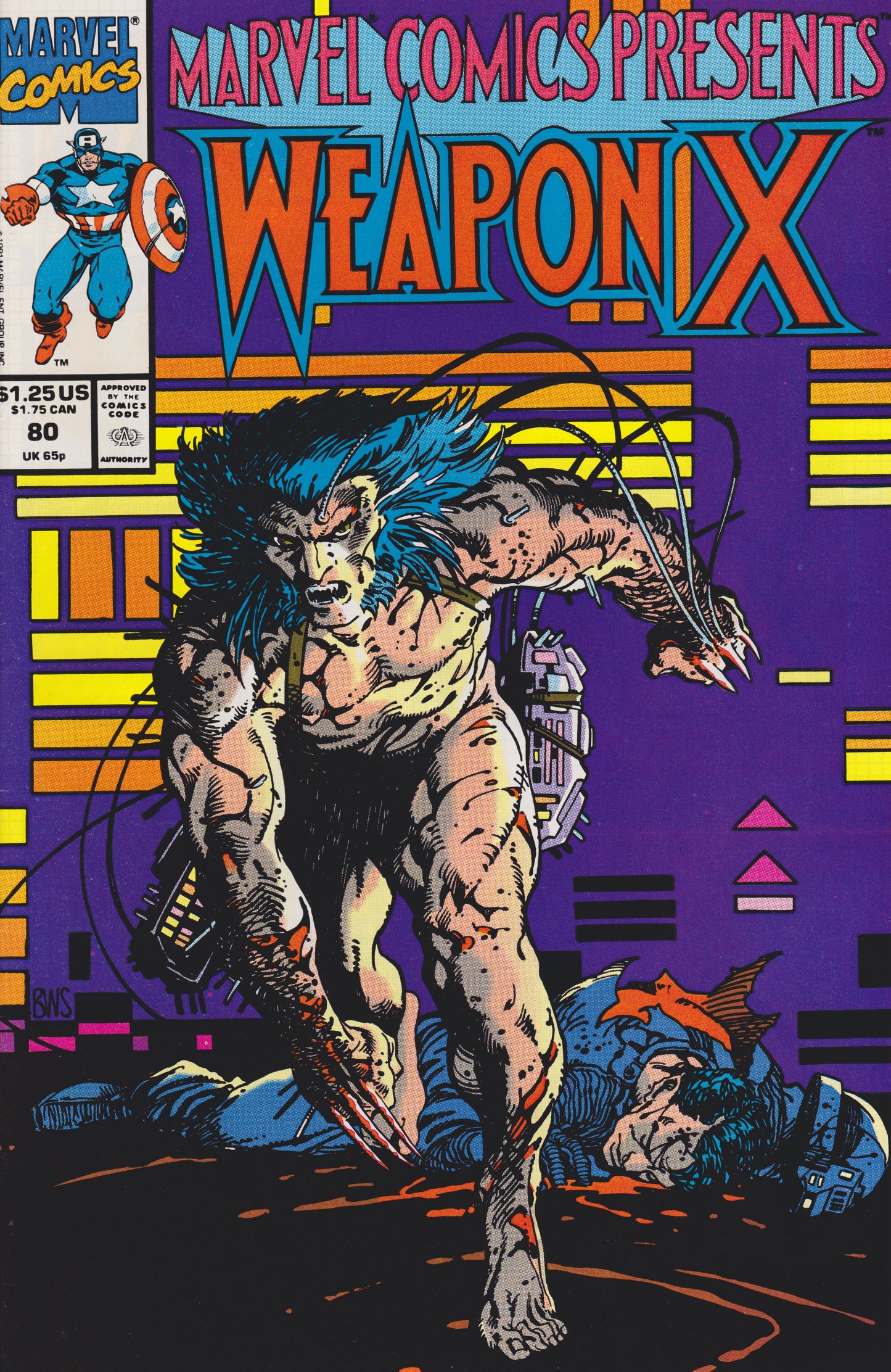 Marvel COMIC BOOK Marvel Comics Presents #80 (VF)