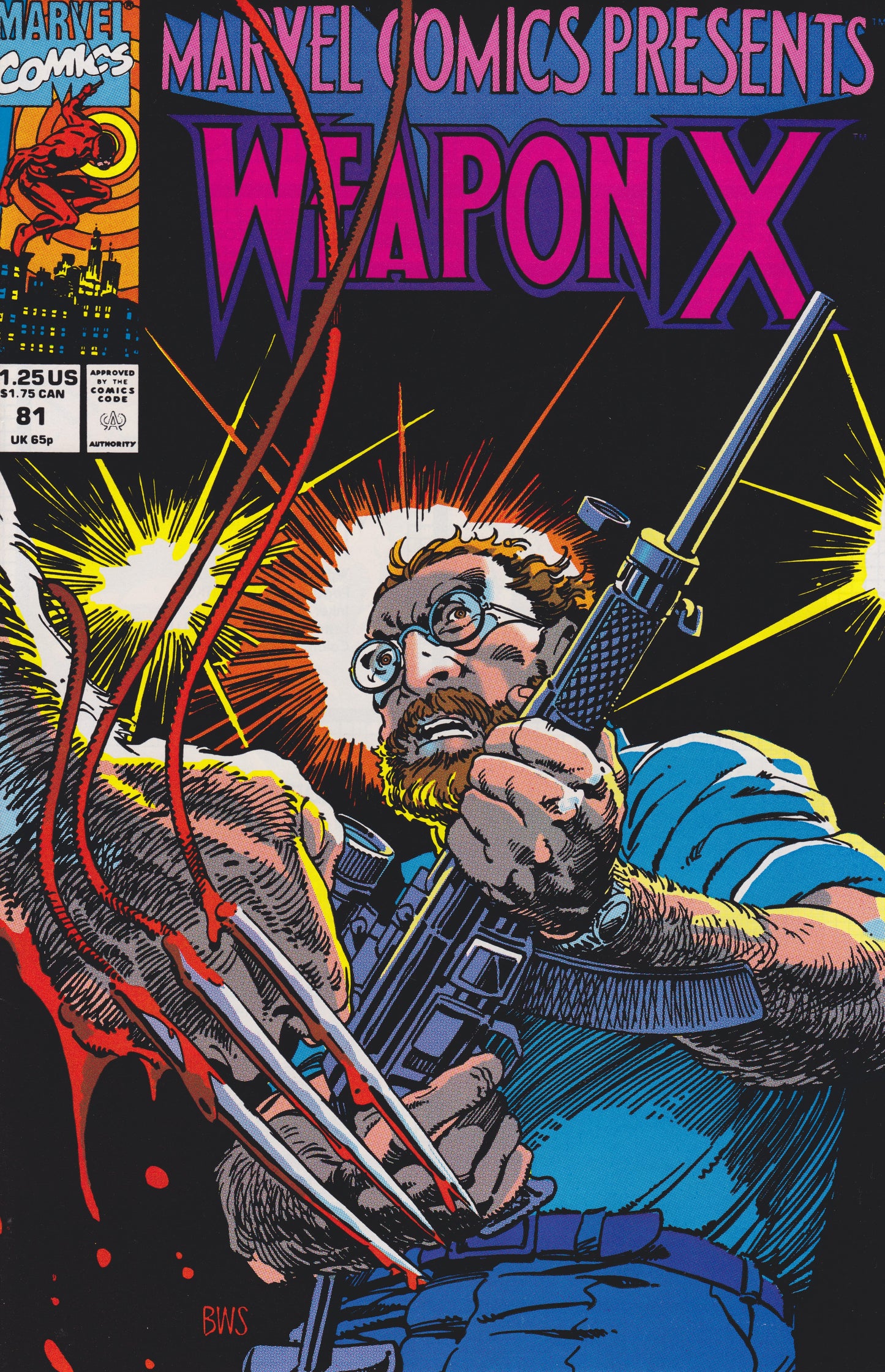 Marvel COMIC BOOK Marvel Comics Presents #81 (VF)