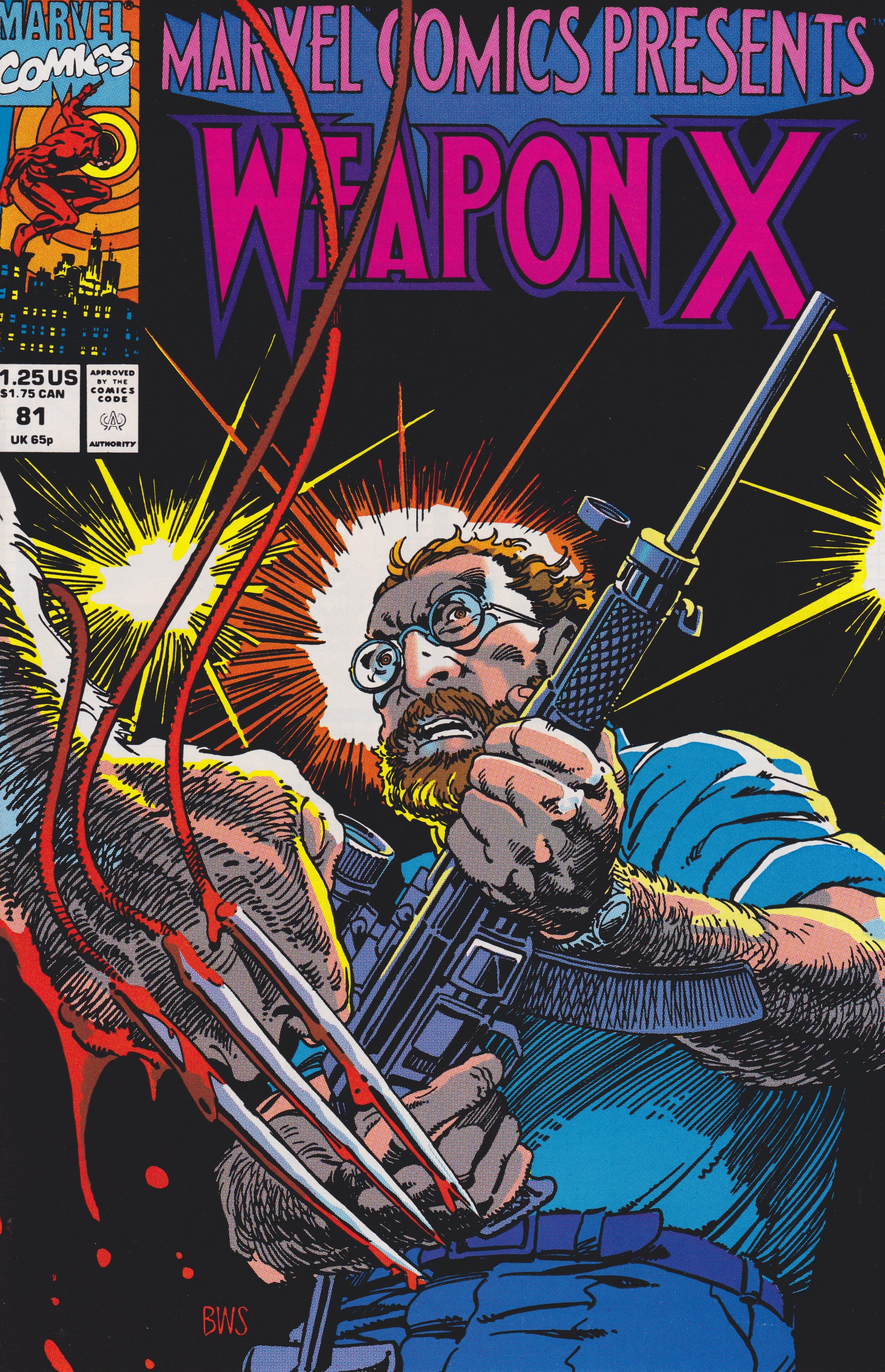 Marvel COMIC BOOK Marvel Comics Presents #81 (VF)