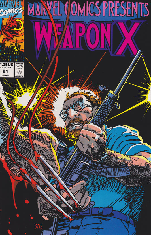 Marvel COMIC BOOK Marvel Comics Presents #81 (VF)