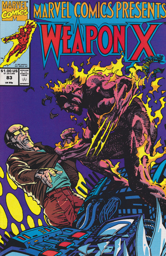 Marvel COMIC BOOK Marvel Comics Presents #83 (VF)