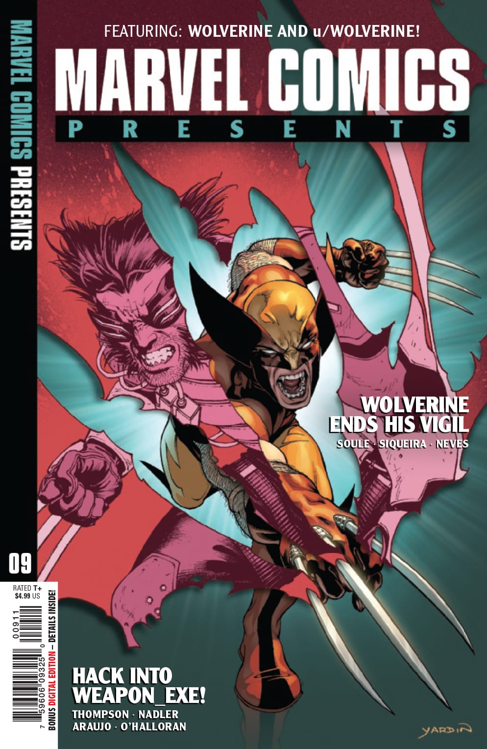 Marvel COMIC BOOK Marvel Comics Presents #9 (VF)