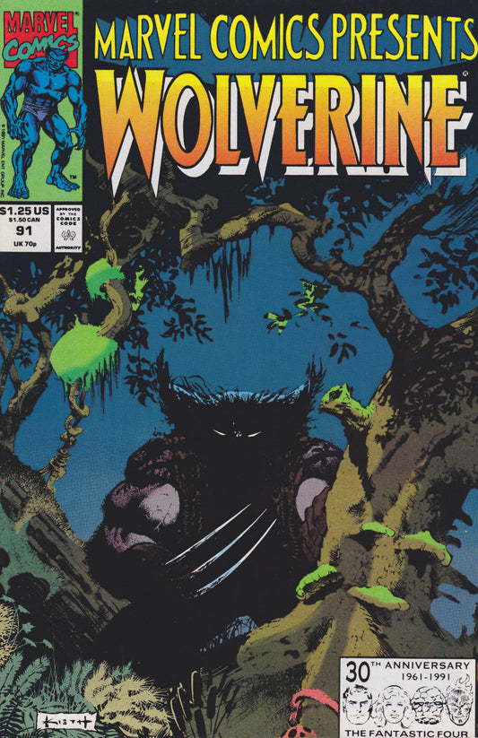 Marvel COMIC BOOK Marvel Comics Presents #91 (VF)
