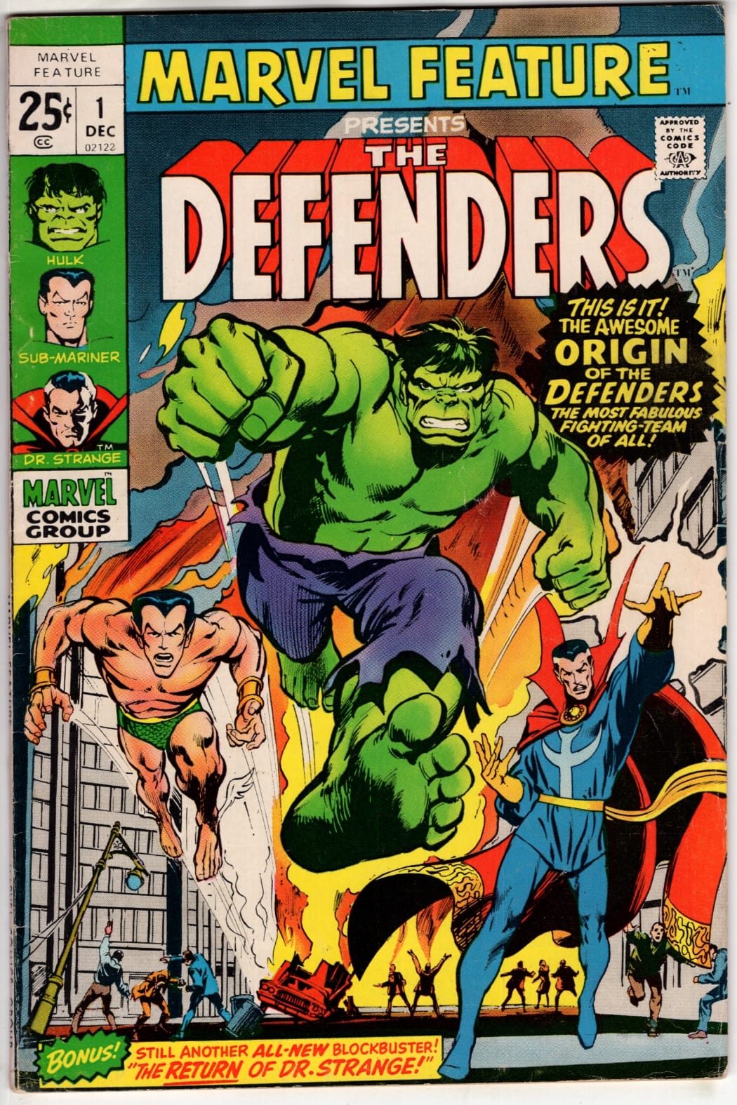 Marvel COMIC BOOK Marvel Feature #1 (FN)