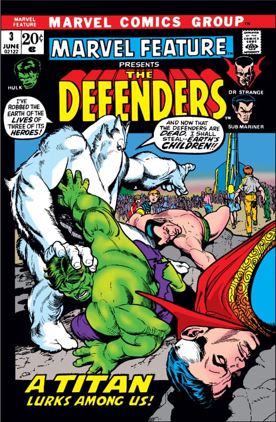 Marvel COMIC BOOK Marvel Feature #3 (VG/FN)