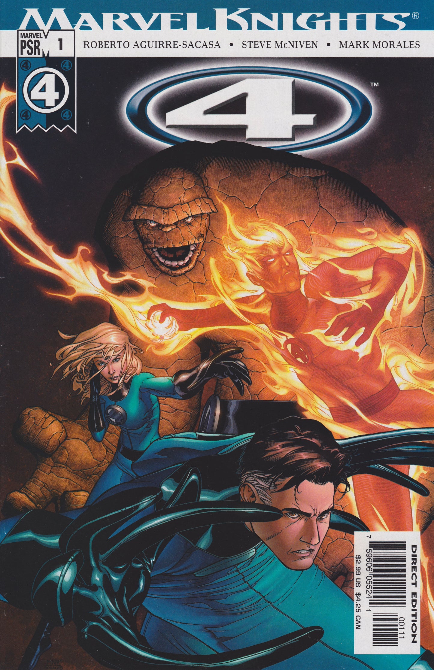 Marvel COMIC BOOK Marvel Knights: 4 #1 (VF/NM)