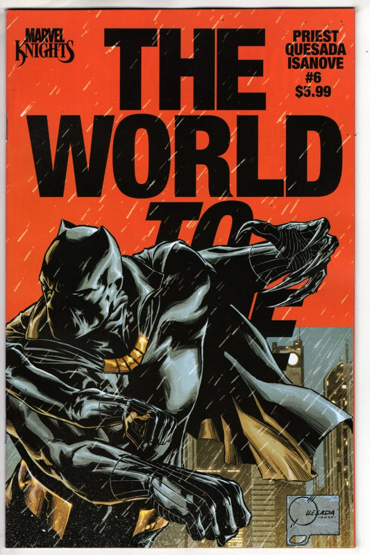 Marvel COMIC BOOK MARVEL KNIGHTS: THE WORLD TO COME #6 (VF/NM)
