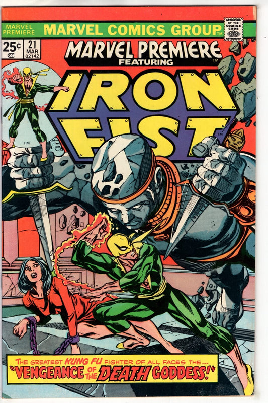 Marvel COMIC BOOK Marvel Premiere #21 (FN)