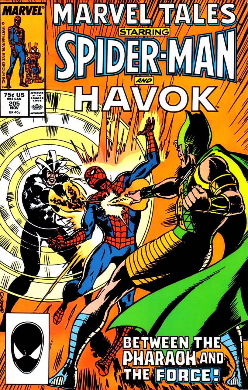 Marvel COMIC BOOK Marvel Tales Starring Spider-Man #205 (VF/NM)