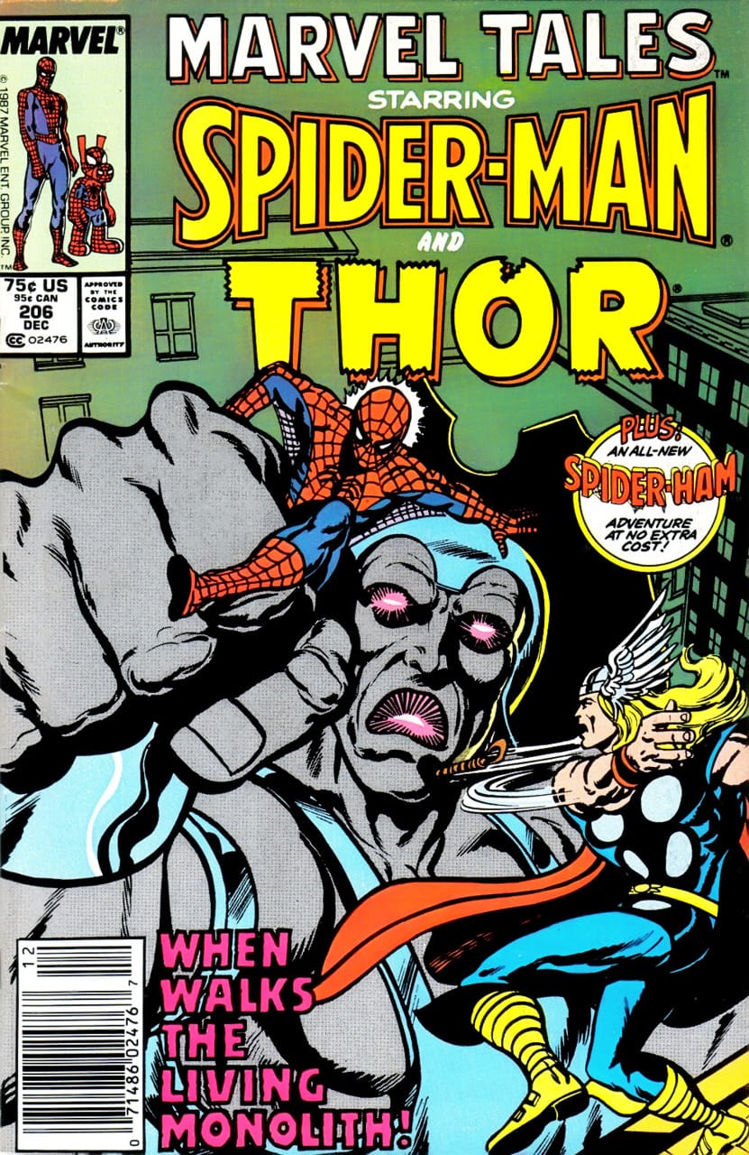 Marvel COMIC BOOK Marvel Tales Starring Spider-Man #206 (VF/NM)
