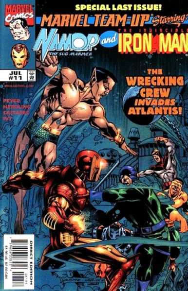 Marvel COMIC BOOK Marvel Team-Up #11 (VF)