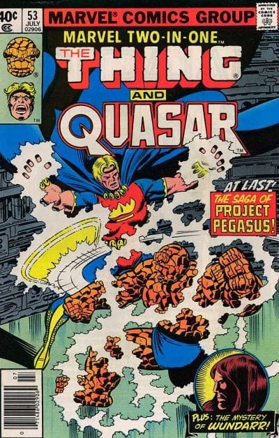 Marvel COMIC BOOK Marvel Two-in-One #53 - CVR A (FN)