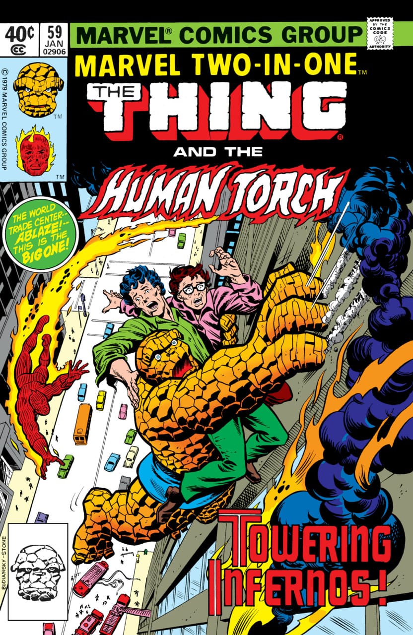 Marvel COMIC BOOK Marvel Two-in-One #59 (VF)