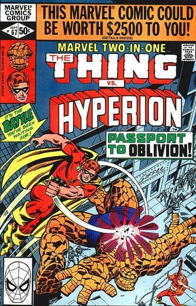 Marvel COMIC BOOK Marvel Two-in-One #67 - CVR A (FN)