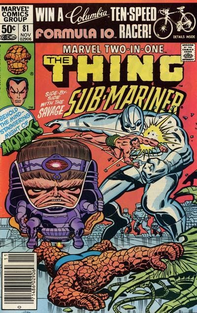 Marvel COMIC BOOK Marvel Two-in-One #81 - CVR A (FN)