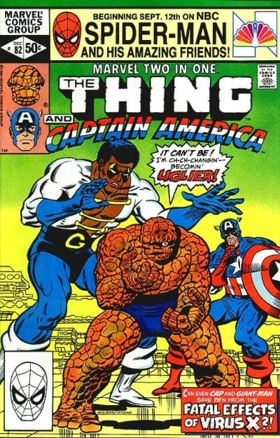 Marvel COMIC BOOK Marvel Two-in-One #82 - CVR A (FN)