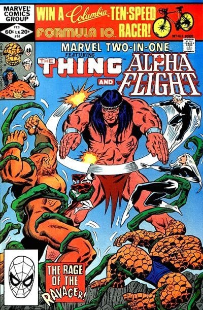 Marvel COMIC BOOK Marvel Two-in-One #84 - CVR A (FN)