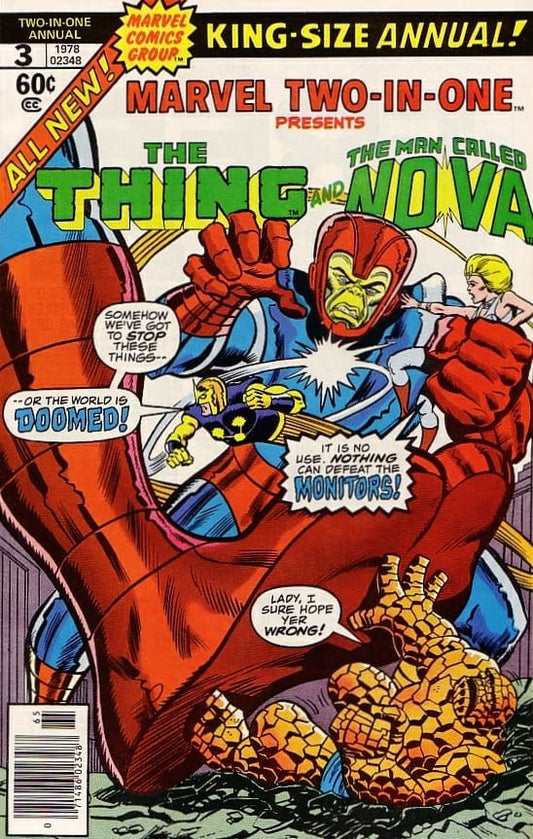 Marvel COMIC BOOK Marvel Two-in-One Annual #3 - CVR A (VF)