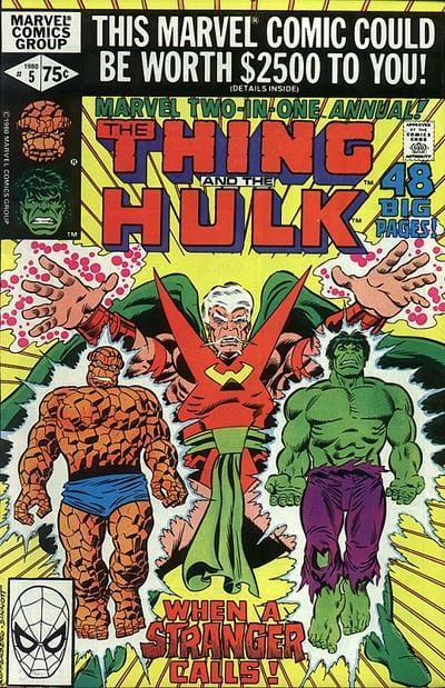 Marvel COMIC BOOK Marvel Two-in-One Annual #5 - CVR A (VF)