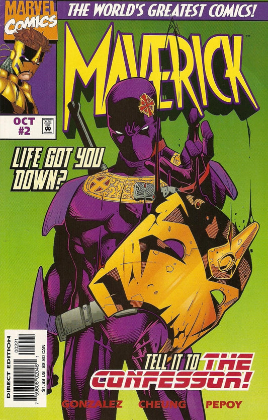 Marvel COMIC BOOK Maverick #2 - CVR B (FN)