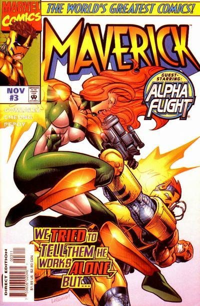 Marvel COMIC BOOK Maverick #3 - CVR A (FN)