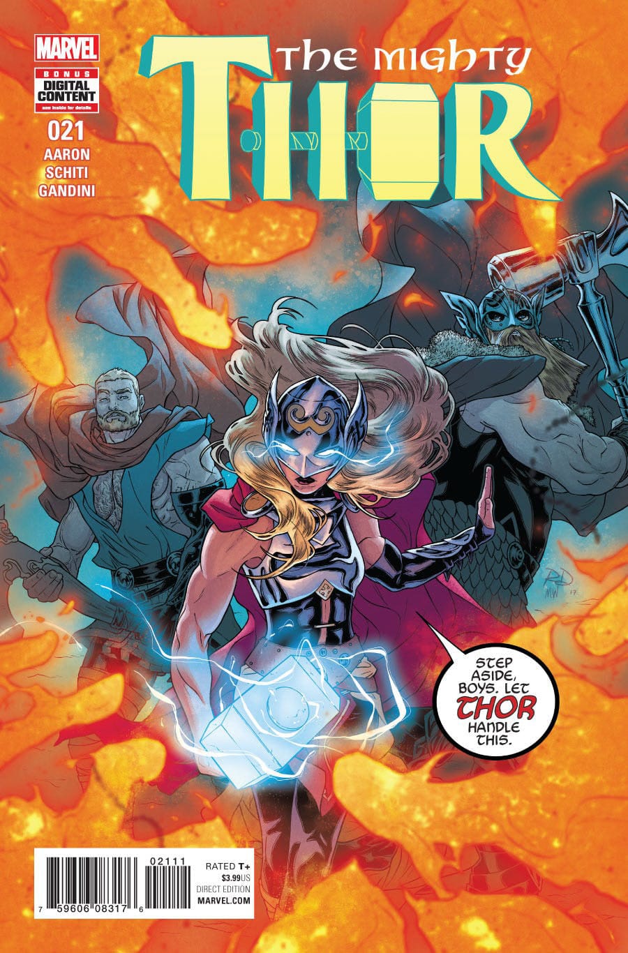 Marvel COMIC BOOK Mighty Thor #21 (VF/NM)
