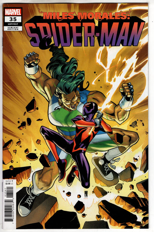 Marvel COMIC BOOK MILES MORALES: SPIDER-MAN #35 PACO MEDINA VARIANT