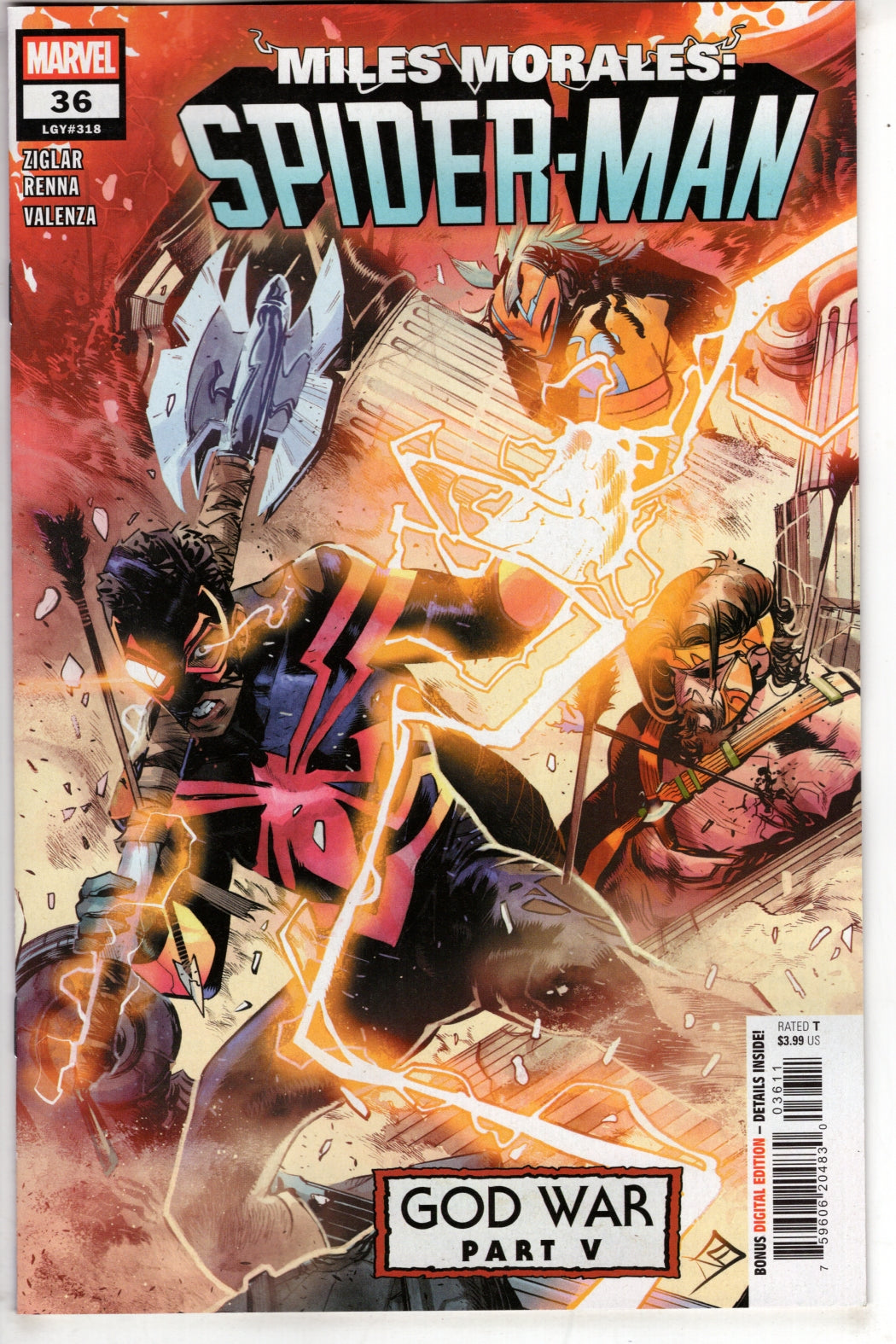 Marvel COMIC BOOK MILES MORALES: SPIDER-MAN #36 [VF/NM]
