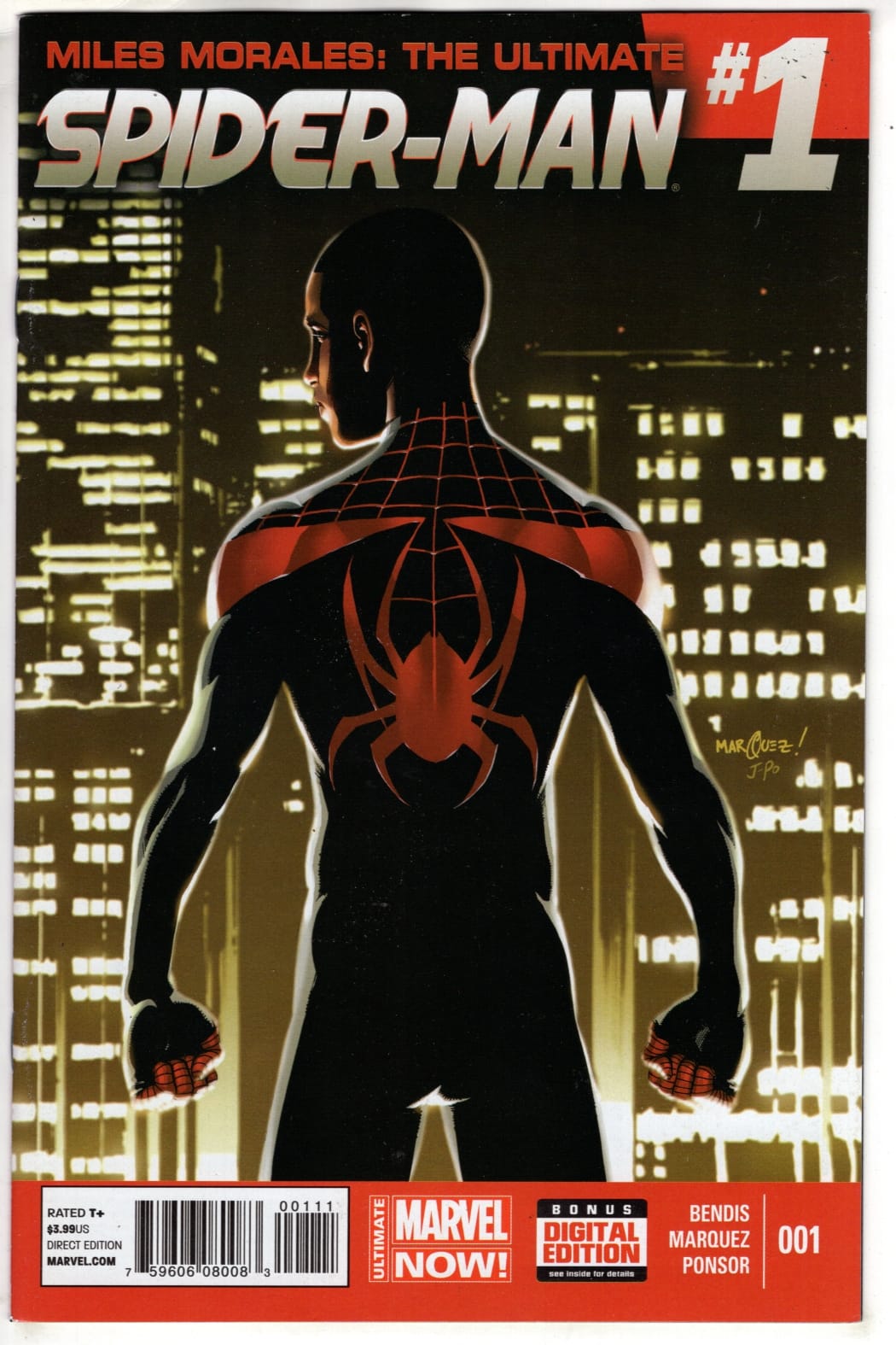Marvel COMIC BOOK Miles Morales: Ultimate Spider-Man #1 (VF/NM)