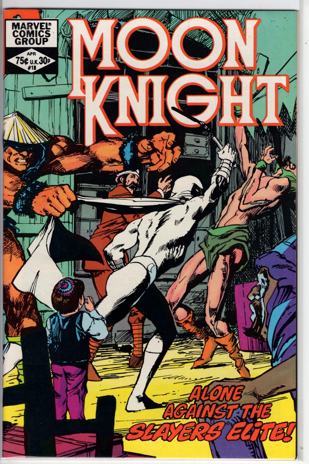 Marvel COMIC BOOK Moon Knight #18 (FN/VF)