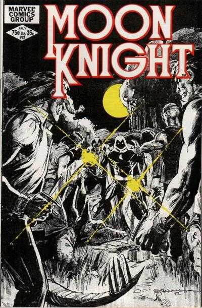 Marvel COMIC BOOK Moon Knight #21 (FN/VF)