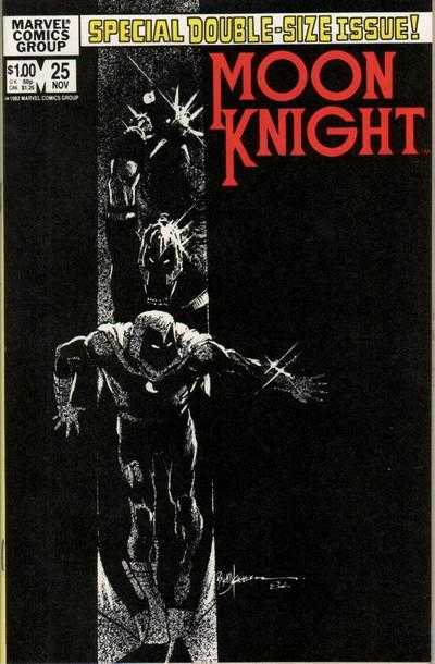 Marvel COMIC BOOK Moon Knight #25 (FN/VF)
