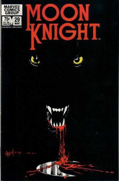Marvel COMIC BOOK Moon Knight #29 (FN/VF)