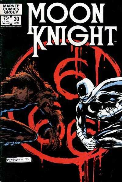 Marvel COMIC BOOK Moon Knight #30 (FN/VF)