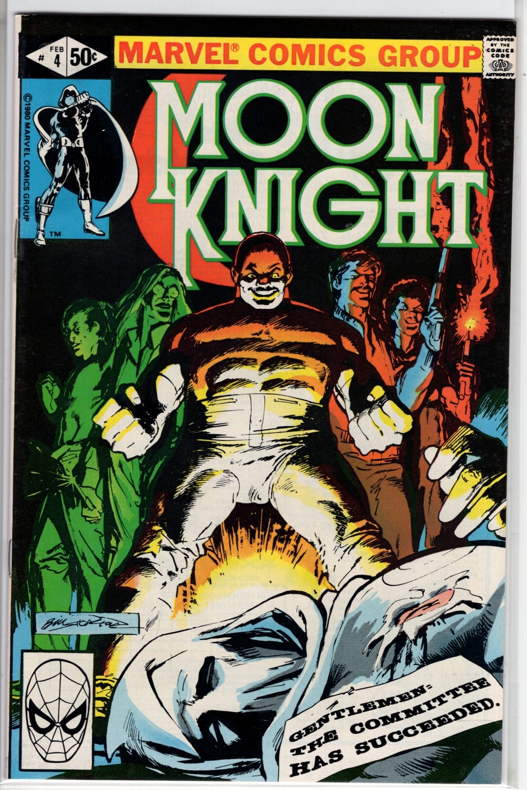 Marvel COMIC BOOK Moon Knight #4 (FN/VF)