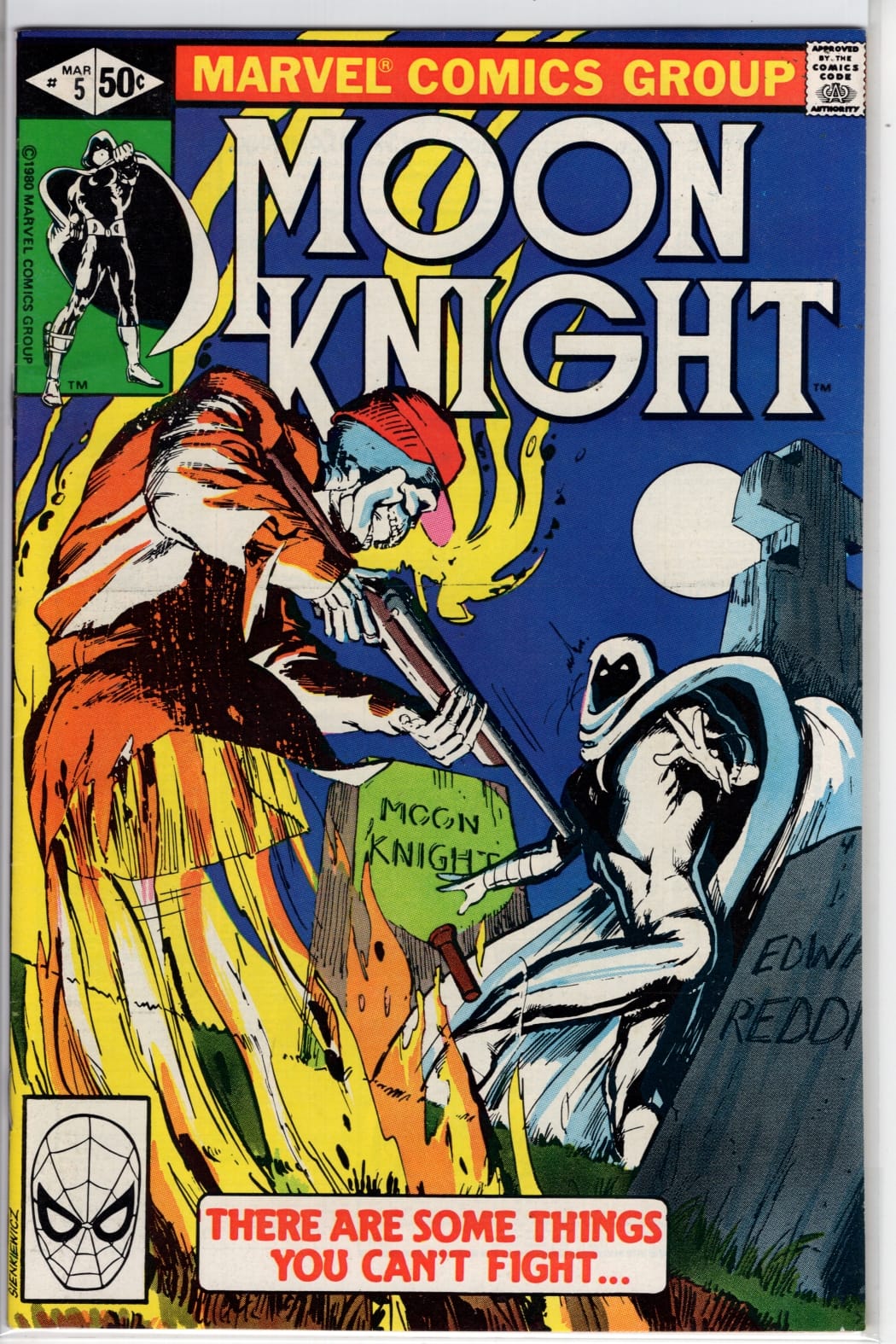 Marvel COMIC BOOK Moon Knight #5 (FN/VF)