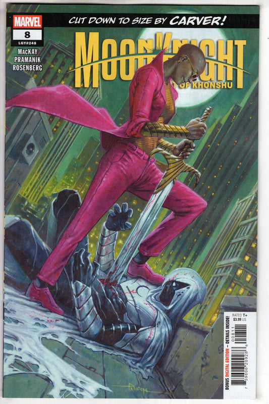 Marvel COMIC BOOK MOON KNIGHT: FIST OF KHONSHU #8